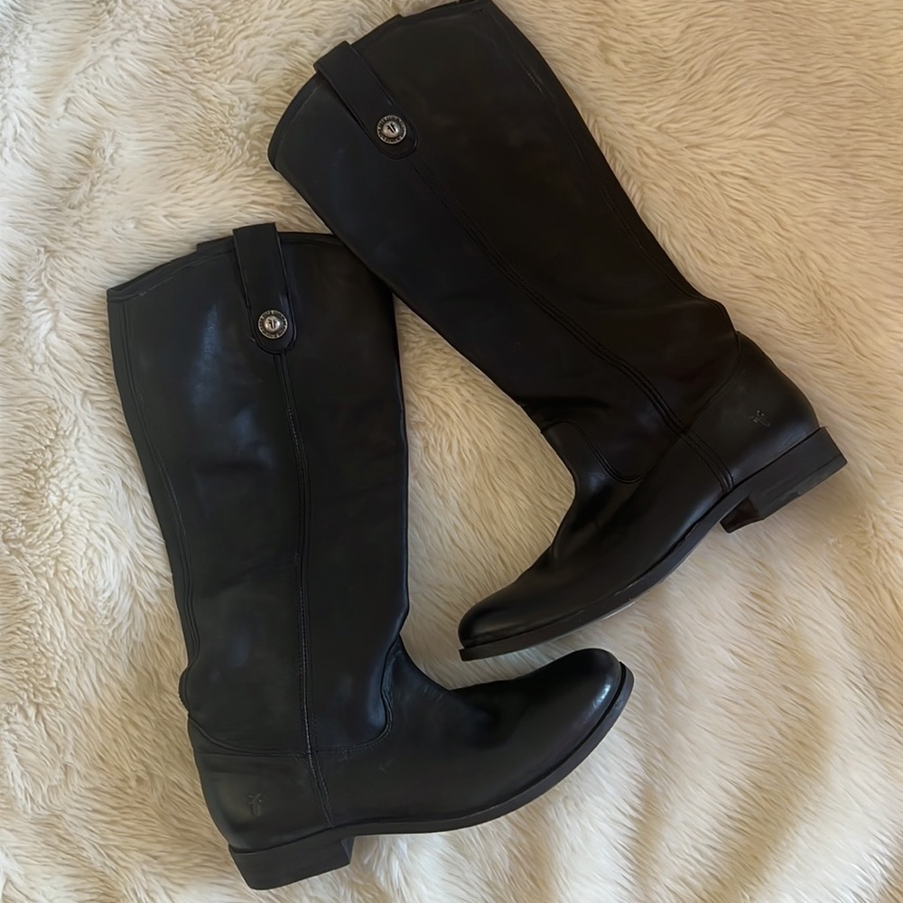 Frye Leather Riding Boots - Picture 5 of 12